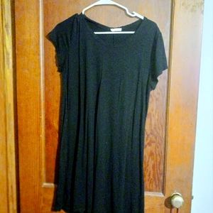 BLACK TShirt Dress